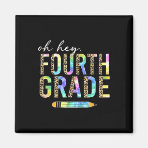 Hey, Vierter Klasse zurück an Schüler 4. Gra Magnet