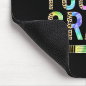 Hey, Vierter Klasse zurück an Schüler 4. Gra Mousepad (Ecke)