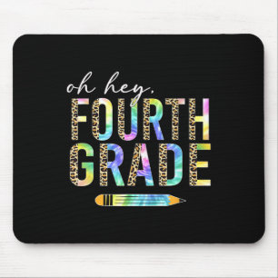 Hey, Vierter Klasse zurück an Schüler 4. Gra Mousepad