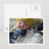 Hey! Vintage Puppenfläche Postkarte (Vorne/Hinten)