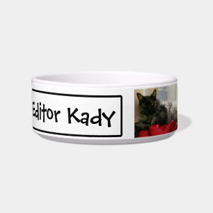 Hey Wanna Dog oder Cat Bowl von RoseWrites Napf
