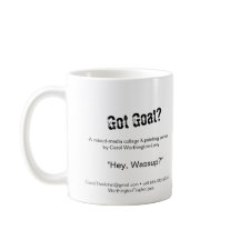 "Hey Wassup" Ziegen 11-oz-Tasse