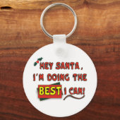 Hey Weihnachtsmann! Schlüsselanhänger (Vorderseite)