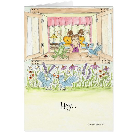 Hey, wirst du jemals schreiben? (Vorne)