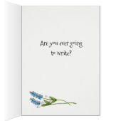 Hey, wirst du jemals schreiben? (Innen (Rechts))