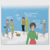 Hey Wrack, das ist nicht dein Bahnhof. Geschenkpapier (Flach)