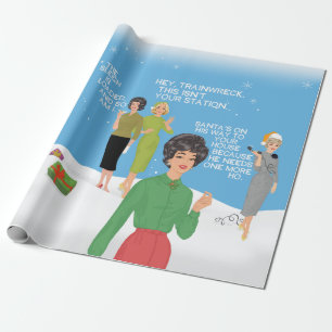 Hey Wrack, das ist nicht dein Bahnhof. Geschenkpapier