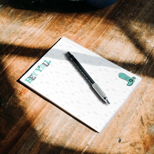 Hey Y'All - Texas Notizblock