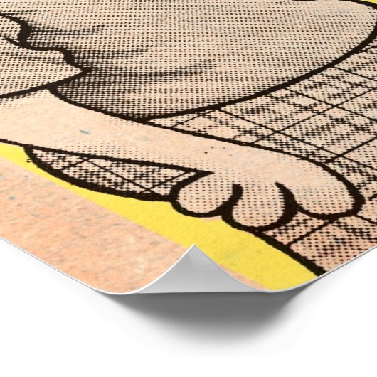 Hey, ZIPPY! Ihr Geist wandert!! Poster (Ecke)