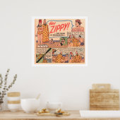 Hey, Zippy! Poster (Küche)