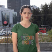 Hey, zweiter Grade zurück zum Schuldesign T-Shirt