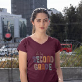 Hey, zweiter Grade zurück zum Schuldesign T-Shirt