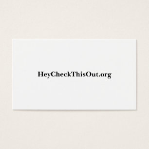 HeyCheckThisOut.org