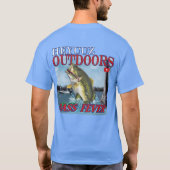 HeyCuz Outdoor Bass Fieber T-Shirt (Rückseite)