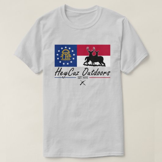 HeyCuz Outdoor Georgia T-Shirt (Design vorne)