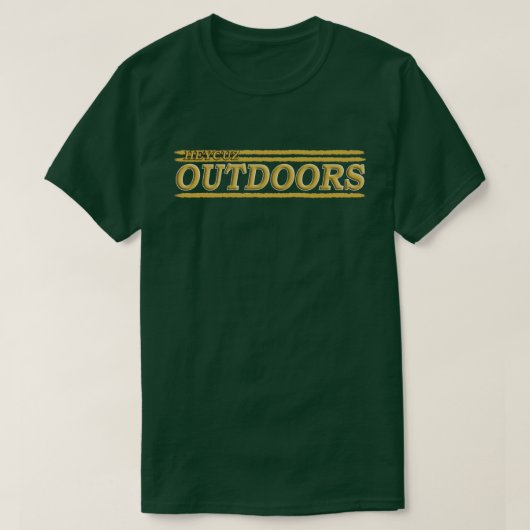 HeyCuz Outdoor Golden Green T-Shirt (Design vorne)