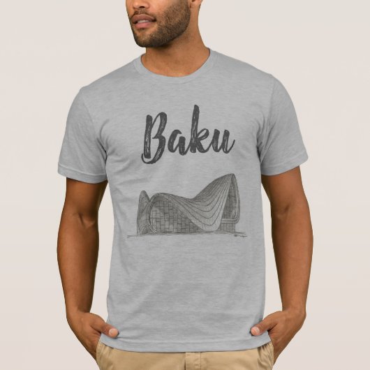 Heydar Aliyev Center, Baku, Aserbaidschan T-Shirt (Vorderseite)