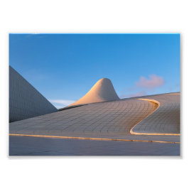 Heydar-Aliyev-Center Fotovergrößerung Fotodruck