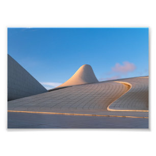 Heydar-Aliyev-Center Fotovergrößerung Fotodruck