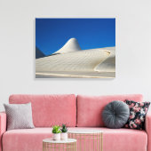 Heydar Aliyev Center in Baku Leinwanddruck (Insitu (Wohnzimmer))
