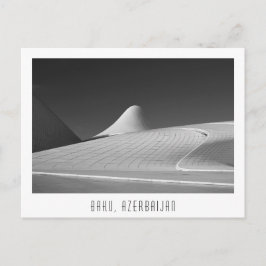 Heydar Aliyev Centre in Baku, aserbaidschanische P Postkarte