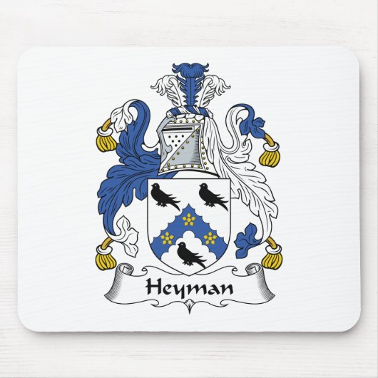 Heyman Familienwappen Mousepad (Vorne)