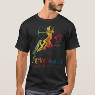 Heyokha Pferdereiten - Weitwandern T-Shirt