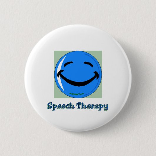 HF-Sprechtherapie Button (Vorderseite)