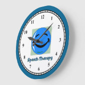 HF-Sprechtherapie Große Wanduhr (Winkel)