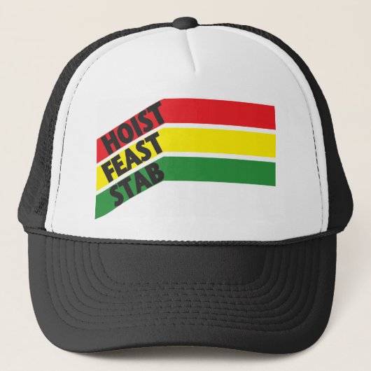 HFS Hut-rasta Truckerkappe (Vorderseite)