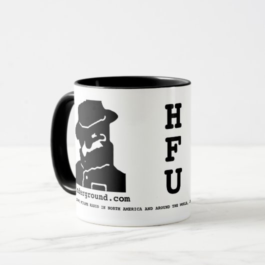 HFUnderground-Tasse Tasse (Vorderseite Links)