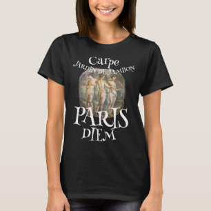 HG Carpe JARDIN DE JAMBON PARIS Diem SCHWEINEPARK T-Shirt