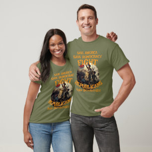 HG CBP WEISSES HAUS GEMISCHTE KAMPFSKUNST KÄFIGKAM T-Shirt