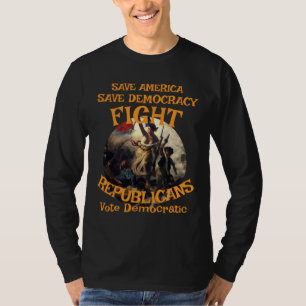HG CBP WEISSES HAUS MMA-CAGE-KAMPF T T-Shirt