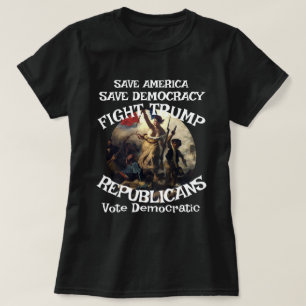 HG UMFRAGE EIS CBP FALLENDE REPUBLIKANISCHE PARTEI T-Shirt