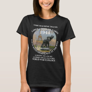 HG ZEITMASCHINE REISE BEFREIUNG PARIS TRINKEN TOUR T-Shirt