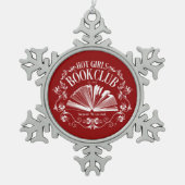 HGBC SCHNEEFLOCKEN Zinn-Ornament (Vorderseite)