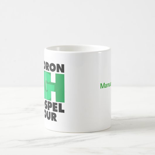 HGH "manueller Kaffee." Tasse (Mittel)