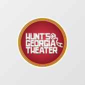 HGT-Logo Fensteraufkleber (Blatt)