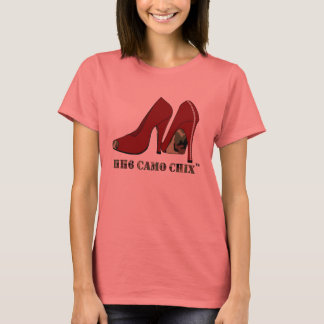 HH6 Camouflage Chix™ Ladys Ringer T - Shirt