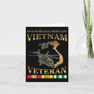 Hh-53 Super Jolly Green Giant Helicopter Vietnam V Karte