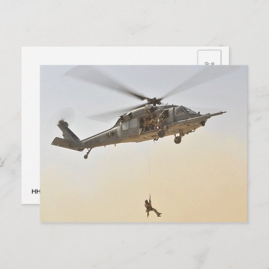 HH-60 Pave Hawk Postkarte (Vorne/Hinten)
