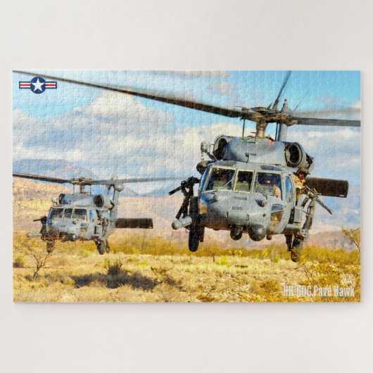 HH-60G PAVE HAWK (20x30 INCH) Puzzle (Horizontal)
