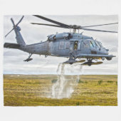 HH-60G PAVE HAWK FLEECEDECKE (Vorderseite (Horizontal))