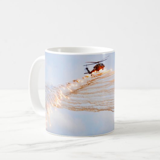 HH-60G PAVE HAWK KAFFEETASSE (Vorderseite Links)