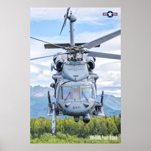 HH-60G PAVE HAWK POSTER (Vorne)
