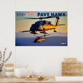 HH-60G PAVE HAWK POSTER (Küche)