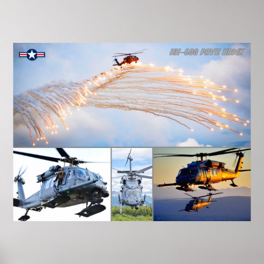 HH-60G PAVE HAWK POSTER (Vorne)