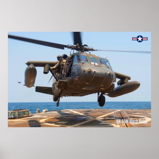 HH-60M BLACKHAWK POSTER (Vorne)