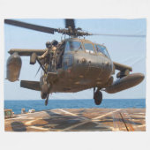 HH-60M SCHWARZHAWK FLEECEDECKE (Vorderseite (Horizontal))